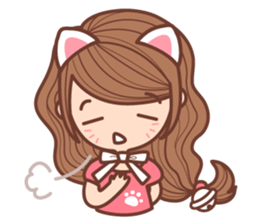 CHU CHU Cat sticker #7108739