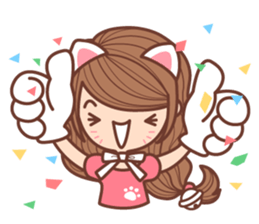 CHU CHU Cat sticker #7108741