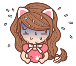 CHU CHU Cat sticker #7108744