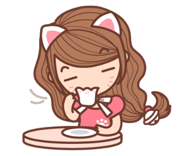 CHU CHU Cat sticker #7108748