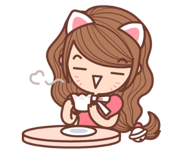 CHU CHU Cat sticker #7108749