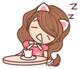 CHU CHU Cat sticker #7108750