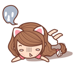 CHU CHU Cat sticker #7108752