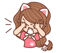 CHU CHU Cat sticker #7108755