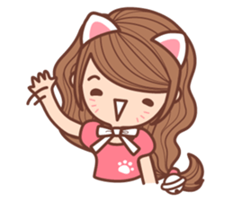 CHU CHU Cat sticker #7108757