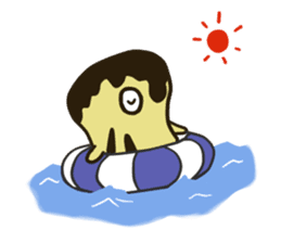 Pankatsu man sticker #7108810