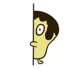 Pankatsu man sticker #7108813