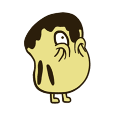 Pankatsu man sticker #7108815