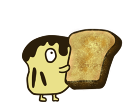 Pankatsu man sticker #7108819