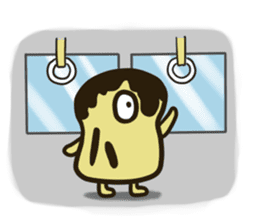 Pankatsu man sticker #7108825