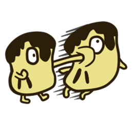 Pankatsu man sticker #7108829