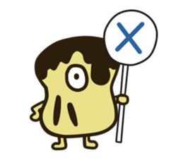 Pankatsu man sticker #7108836