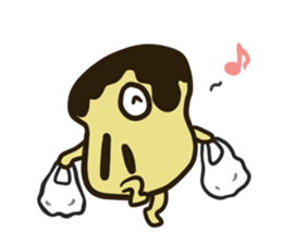 Pankatsu man sticker #7108838