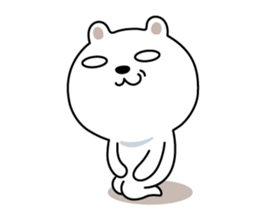 It is the White bear sticker #7109170