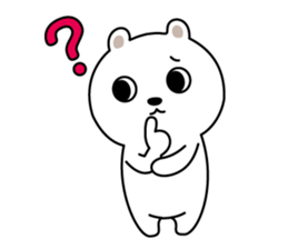 It is the White bear sticker #7109174