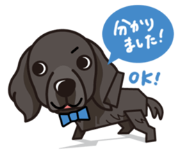 iinu - Flat Coated Retriever sticker #7109201
