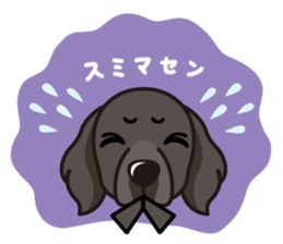 iinu - Flat Coated Retriever sticker #7109203