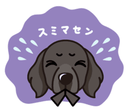 iinu - Flat Coated Retriever sticker #7109203