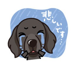 iinu - Flat Coated Retriever sticker #7109217