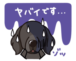 iinu - Flat Coated Retriever sticker #7109222