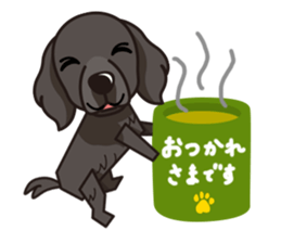 iinu - Flat Coated Retriever sticker #7109239