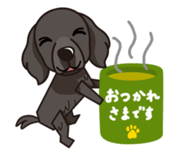 iinu - Flat Coated Retriever sticker #7109239