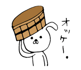 Silly rabbit. 2 sticker #7109253