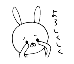 Silly rabbit. 2 sticker #7109262