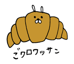 Silly rabbit. 2 sticker #7109266