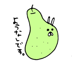 Silly rabbit. 2 sticker #7109279