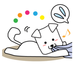 Happy fun dogs sticker #7109396