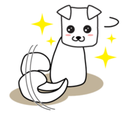 Happy fun dogs sticker #7109401