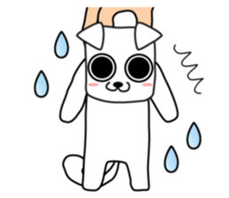 Happy fun dogs sticker #7109403