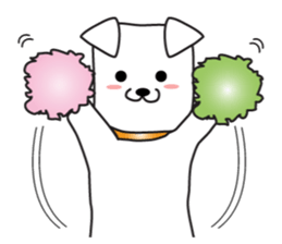 Happy fun dogs sticker #7109404