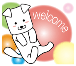 Happy fun dogs sticker #7109408