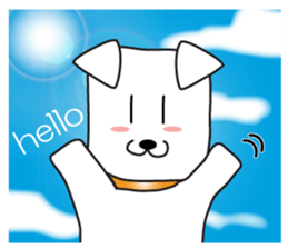 Happy fun dogs sticker #7109409