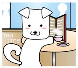 Happy fun dogs sticker #7109412