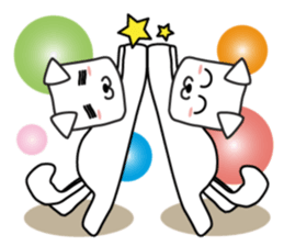 Happy fun dogs sticker #7109417