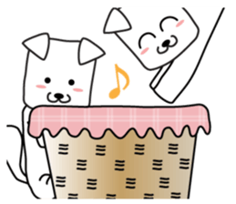 Happy fun dogs sticker #7109420