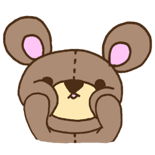 teddy bear life sticker #7109464