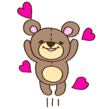 teddy bear life sticker #7109477