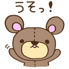 teddy bear life sticker #7109483