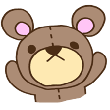 teddy bear life sticker #7109487