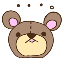 teddy bear life sticker #7109494