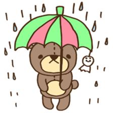 teddy bear life sticker #7109497