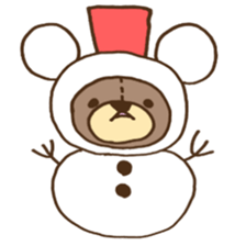 teddy bear life sticker #7109498
