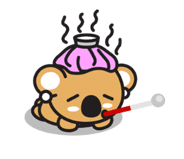Coral Koala sticker #7109787