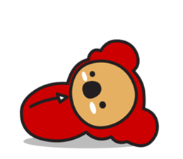 Coral Koala sticker #7109802