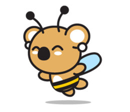 Coral Koala sticker #7109803
