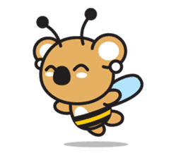 Coral Koala sticker #7109803